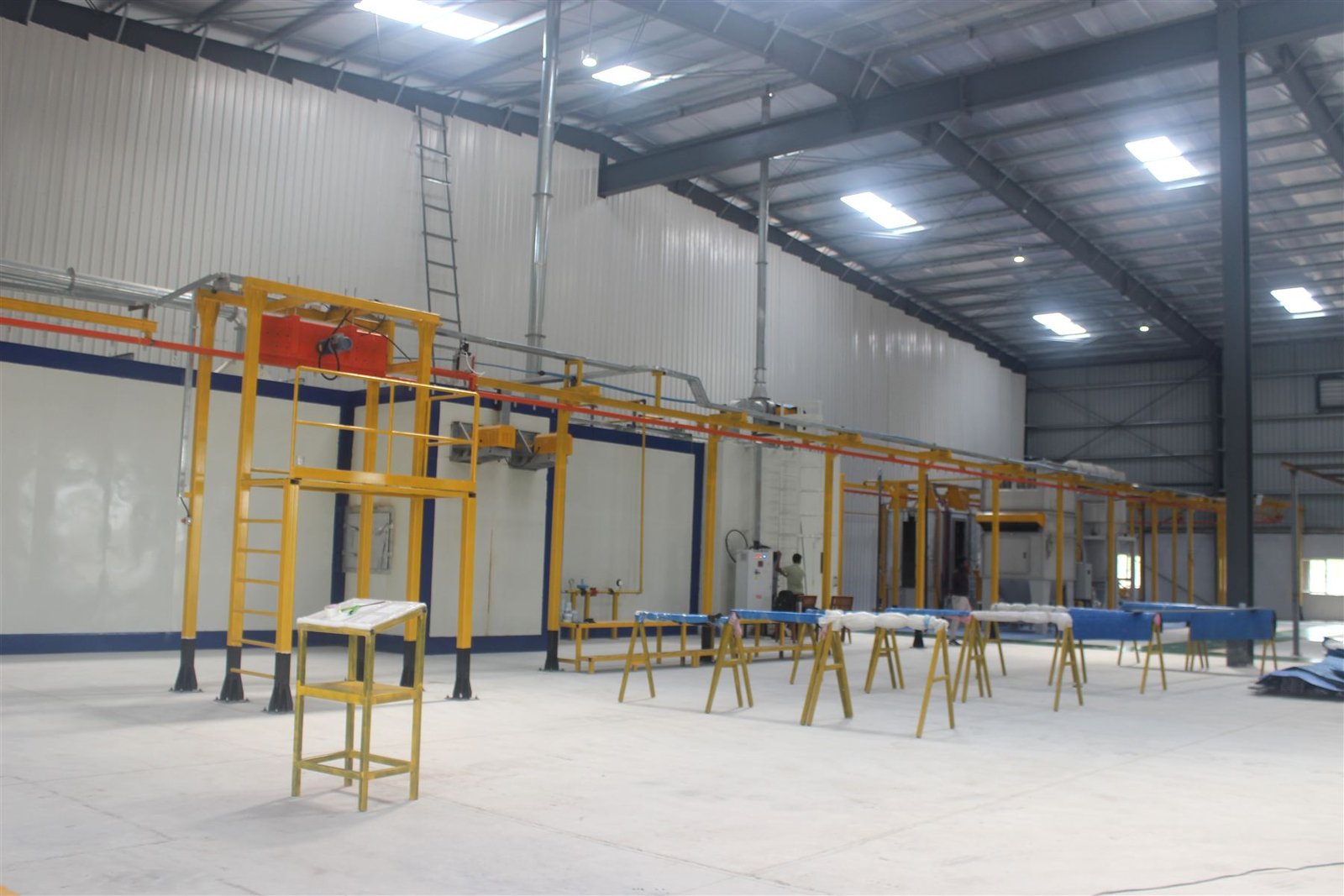 ARC Crafts and Coatings aluminium profile powder coating facility in Medchal, Hyderabad